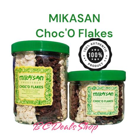 Baguio’s best Mikasan Choco Flakes .